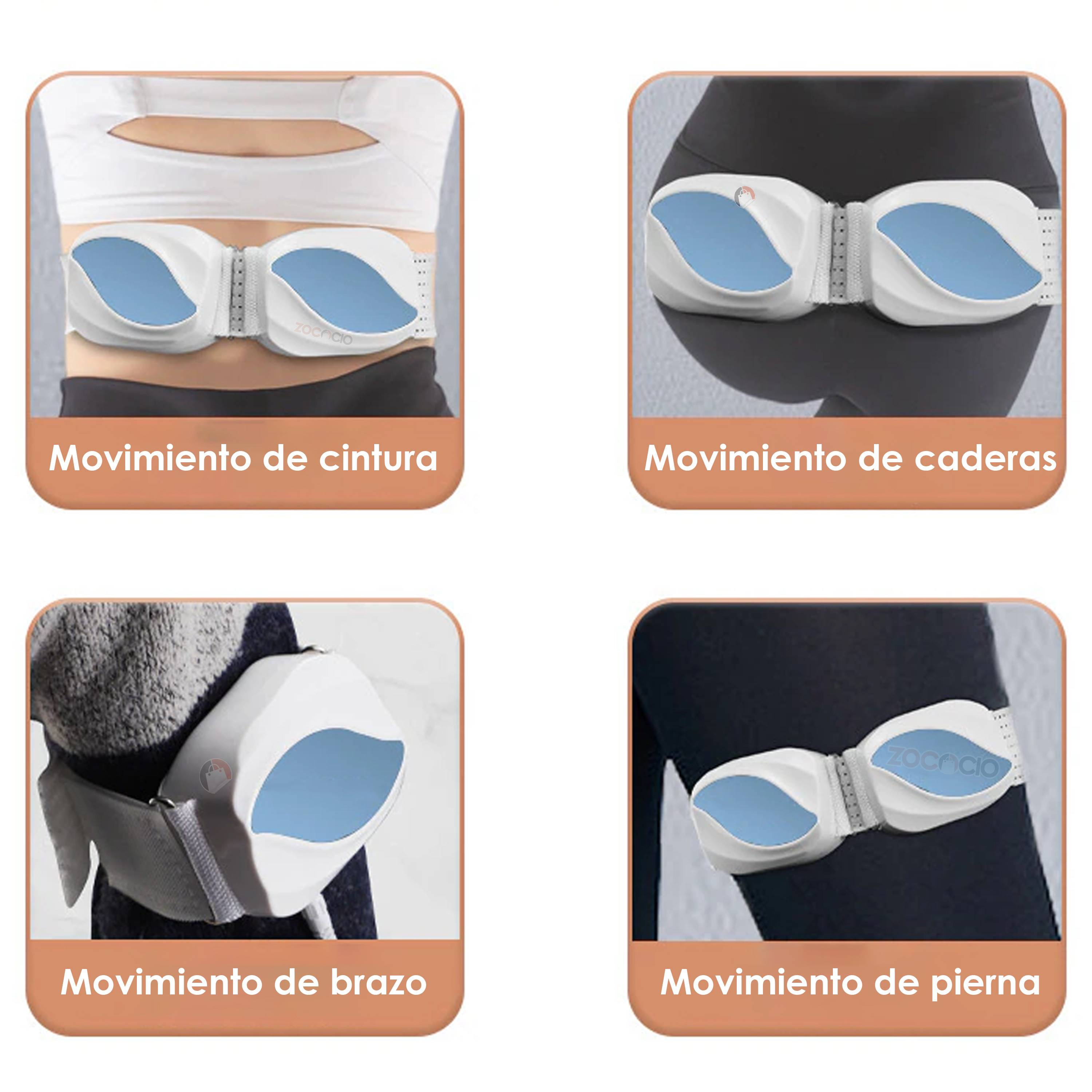 Miniatura 4 de Masajeador Estimulador Muscular Eléctric